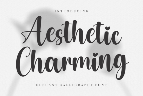 Aesthetic Charming: A Font That Elevates Handmade Designs