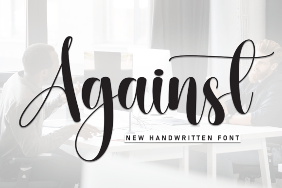 Against: A Charming Script Font for Building Brand Personality