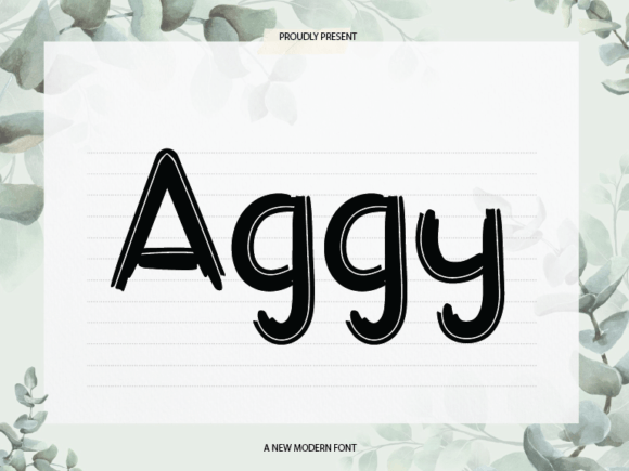 Aggy: A Script Font That Makes Campaign Messages Clearer