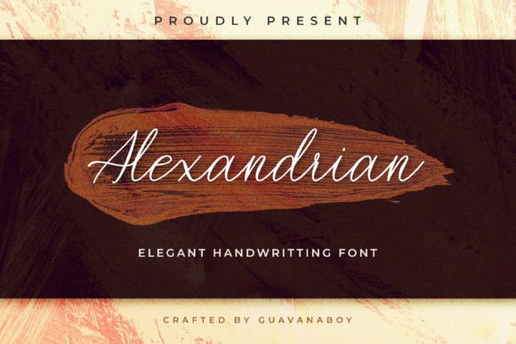 Alexandrian: A Modern Handwritten Font for Editorial Sophistication