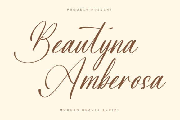 Amberosa: A Luxury Script Font for Campaign Storytelling