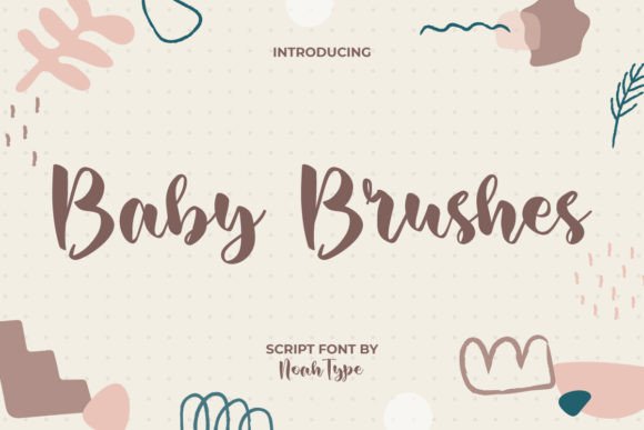 Baby Brushes: A Script Font for Modern Marketing