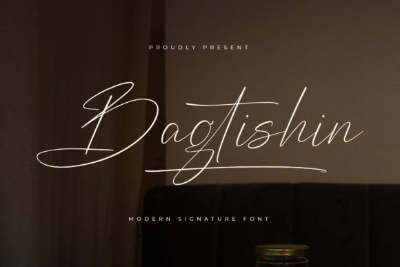 Bagtishin: A Modern Signature Font for Crafting Premium Brand Experiences