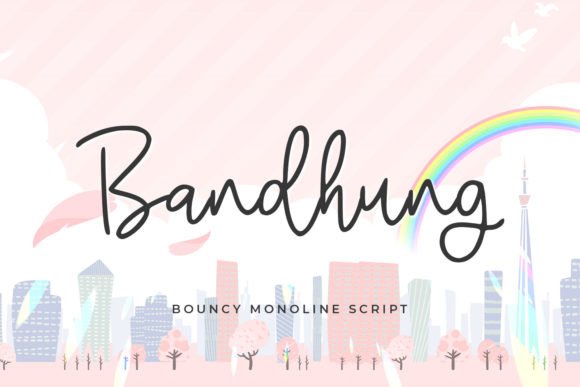 Bandhung: A Handwritten Font Built for Engaging Campaigns