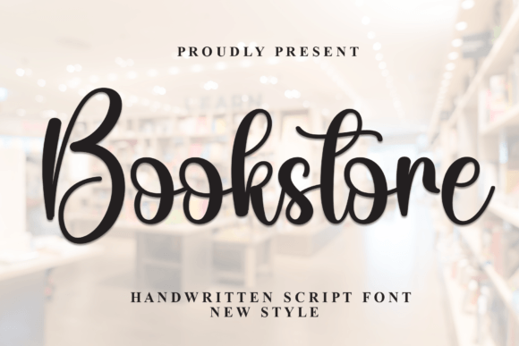 Bookstore: A Font That Makes Your Small Business Look Elegant
