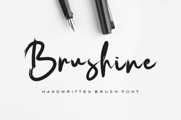 Brushine: A Script Font Designed for Digital Connection