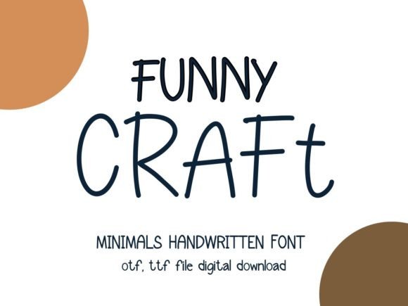 Funny Craft: The Friendly Font That Made My Small Business Look Polished