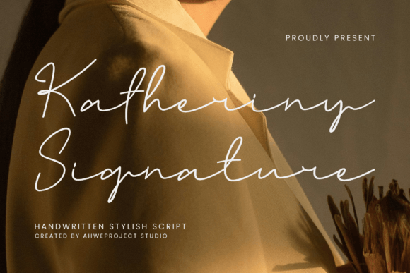 Katheriny Signature: A Designer's Take on a Sophisticated Script Font