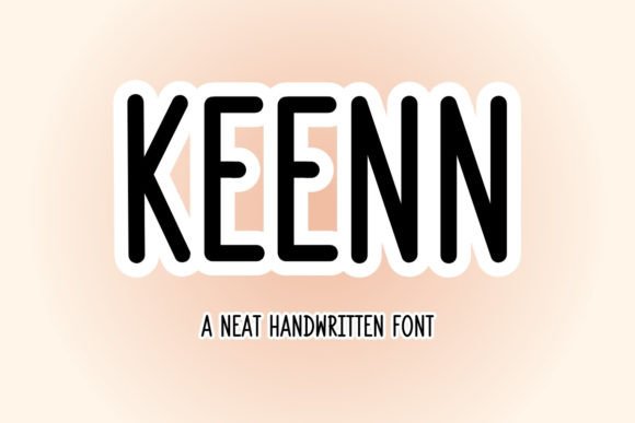 Keenn: A Script Font with a Modern, Casual Confidence