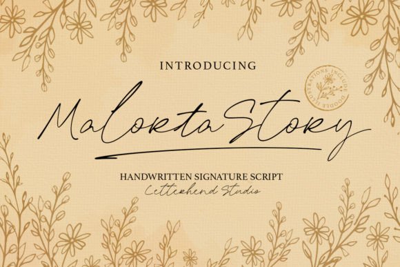 Malorta Story: A Font for Elegant Digital Design
