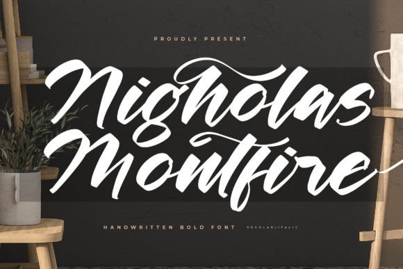Nigholas Montfire: A Luxe Font for Maker’s Products