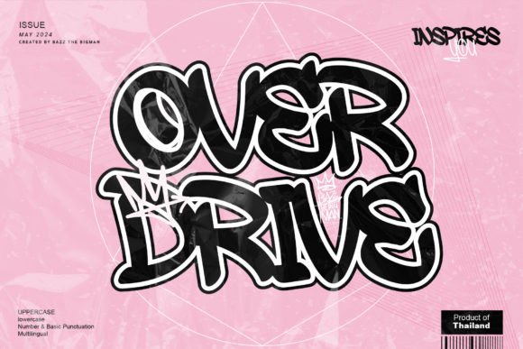 Overdrive Font: The Bold Typeface for Cutting-Through Campaigns