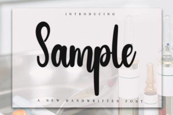 Sample Font: A Festive Typeface for Editorial Charm