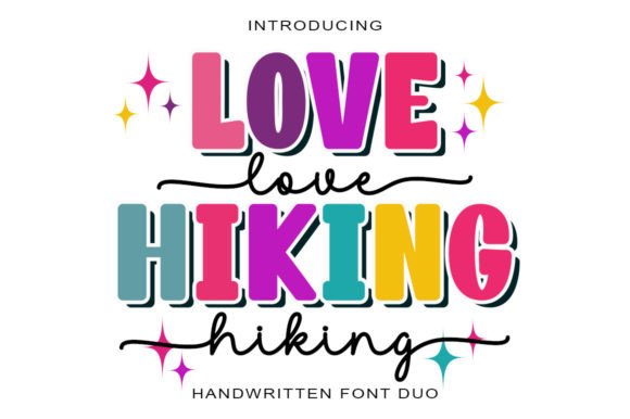 The Love Hiking Duo Font: A Small Business Branding Upgrade