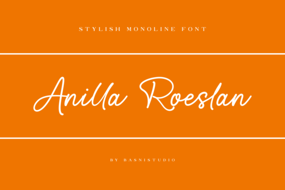 Using Anilla Roeslan Font for Campaign Clarity
