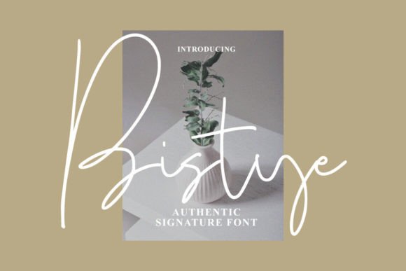 Why the Bistye Signature Script Font is a Branding Upgrade