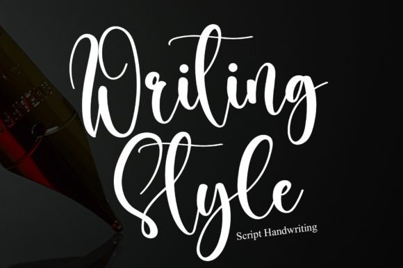 Writing Style: An Elegant Script Font for Digital Design