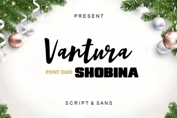 Your Brand's Best Handwritten Partner: The Vantura Shobina Font